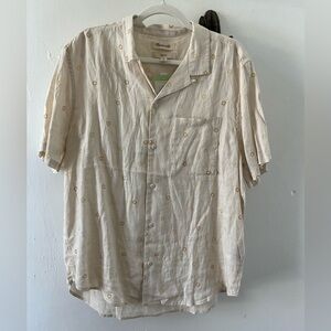 Madewell Linen Button Down Top